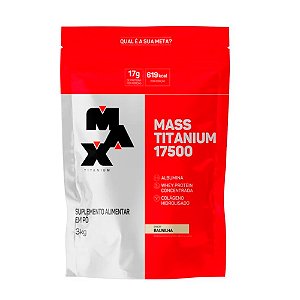 Mass Titanium Refil 3kg - Max Titanium