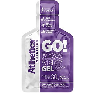 Go Recovery Gel Caixa 10 Un - Atlhetica Nutrition