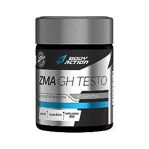 ZMA GH Testo 30 Cápsulas - Body Action