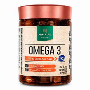 Ômega 3 1360mg 60 Cápsulas - Nutrify