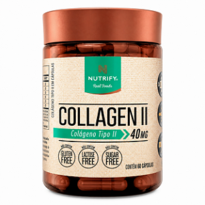 Colágeno Tipo II 60 Cápsulas - Nutrify