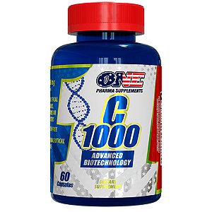 Vitamina C 60 Cápsulas - One Pharm Supplements