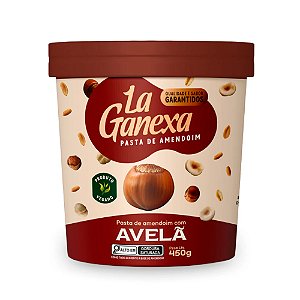 Pasta de Amendoim Vegana 450g - La Ganexa