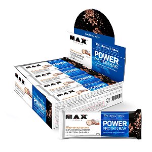 Power Protein Bar 90g (CX 8 Un) - Max Titanium