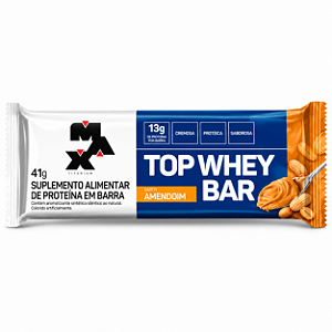 Barra de Proteína Top Whey Bar 41g - Max Titanium