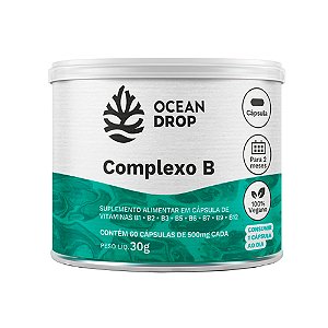 Complexo B 60 Cápsulas - Ocean Drop