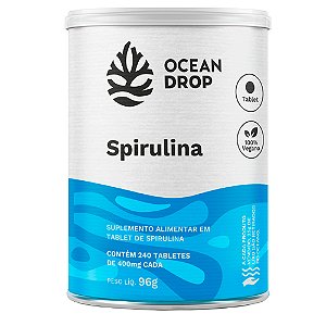 Spirulina 240 tabletes - Ocean Drop