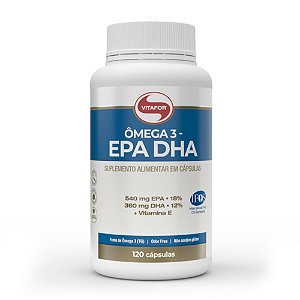 Ômega 3 Epa Dha 120 Cápsulas - Vitafor