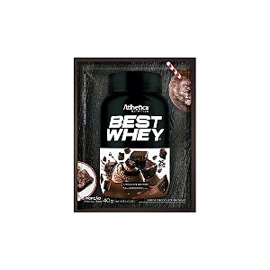 Best Whey Dose Única 40g Chocolate Brownie - Atlhetica Nutrition