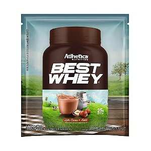 Best Whey Dose Única 35g Leite, Cacau & Avelã - Atlhetica Nutrition
