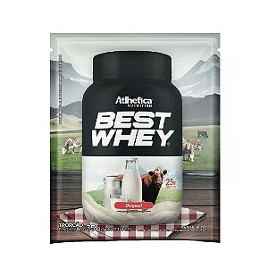 Best Whey Dose Única 35g Original - Atlhetica Nutrition