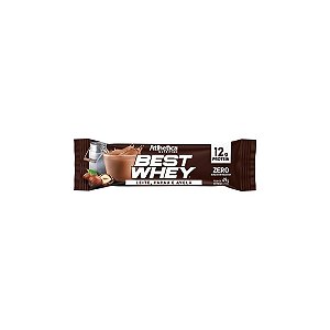 Best Whey Bar 49g Leite, Cacau e Avelã - Atlhetica Nutrition