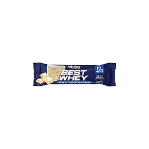 Best Whey Bar 49g Torta de Cioccolato Bianco - Atlhetica Nutrition