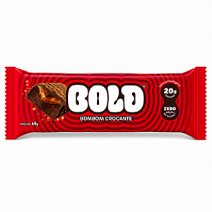 Barra de Proteína Bold 60g Bombom Crocante (Unidade) - Bold