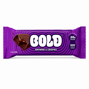 Barra de Proteína Bold Brownie & Crisp 60g (Unidade) - Bold