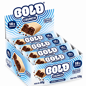 Barra de Proteína Bold Crunch 60g – 12 Unidades