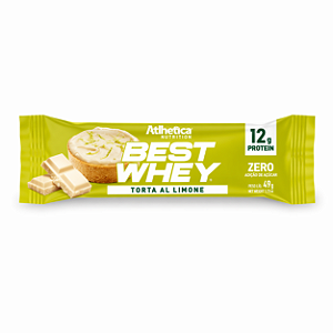 Best Whey Bar 49g Torta de Limão - Atlhetica Nutrition