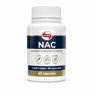 NAC N-Acetil L-Cisteína 60 Cápsulas - Vitafor