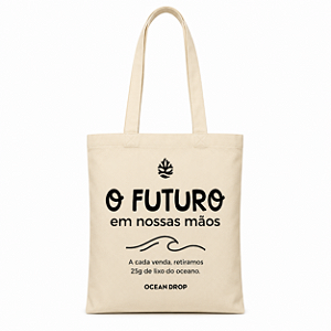 Ecobag Ocean Drop — O Futuro em Nossas Mãos