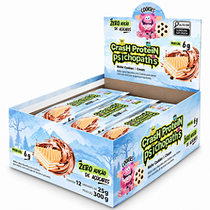 Wafer Proteico Crash Protein Psichopaths 12 Unidades - Demons Lab