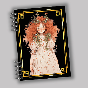 Caderno Bruxa Anime 2