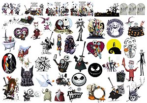Adesivos Jack Skellington