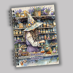 Caderno Receitas Mágicas