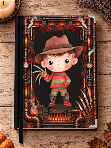 Caderno Artesanal - Coleção Halloween Terror