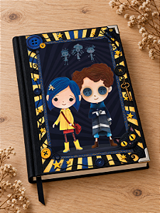 Caderno Artesanal - Coleção Halloween