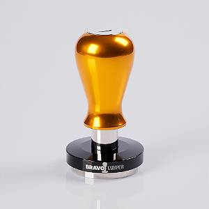 Tamper Bravo com Punho de Alumínio | Dourado