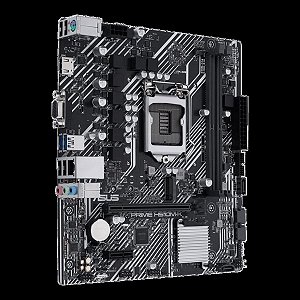 Placa Mae Intel LGA1200 - Asus Prime H510M-K, 11ªG, DDR4, Usb 3.0, Hdmi, Vga