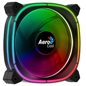 Cooler Fan 120X120X25mm Aerocool Astro 12 ARGB Conector 6 Pinos