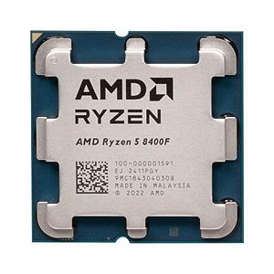 Processador AMD AM5 Ryzen 5 8400F 4.2Ghz (4.7Ghz Turbo) 6-Cores, 12-Threads "SEM VIDEO" - 100-100001591BOX