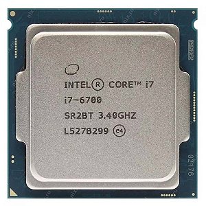 Processador Intel Core i7-6700 LGA1151 3.40Ghz (4.0Ghz) 8M 6ªG *Sem Cooler*