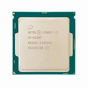 Processador Intel Core i3-6100T LGA1151 3.20Ghz 3M 6ªG Com Cooler