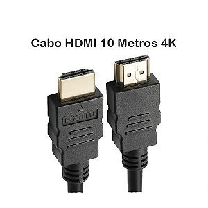 Cabo HDMI 10 Metros 4K Flex Gold XC-4K10 / Fortrek