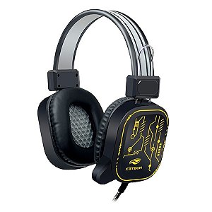 Fone Com Microfone Gamer USB Crane PH-G320BKV2 C3Tech - Plug Usb