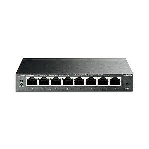 Switch Gigabit 08 Portas RJ45 (10/100/1000Mbps) 4 Portas PoE+ TP-Link TL-SG108PE