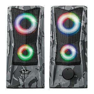 Caixa de Som Multimidia 6W Rms Trust GXT-606 Javv RGB - T23379