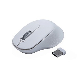 Mouse Sem Fio Dual Mode M-BT200WH Branco C3Tech