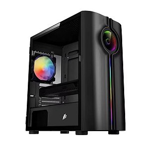 Gabinete Gamer 1stplayer Infinite Space Is3 Bk Preto M-Atx