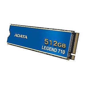 HD SSD 512GB M2 Nvme 2280 Adata Legend 710 - Pn: ALEG-710-512GCS