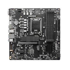 Placa Mae Intel LGA1700 - MSI Pro B760M-E, DDR4, M.2, Hdmi, DP, Vga