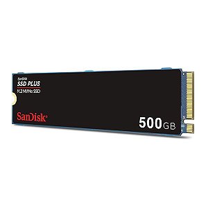 HD SSD 500GB M2 Nvme 2280 PCIe Sandisk Plus SDSSDA3N-500GB-G26
