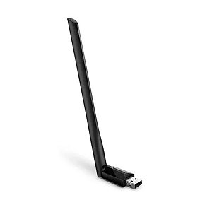 Adaptador Wireless USB AC600 Dual Band com Antena T2U Plus - TP-Link