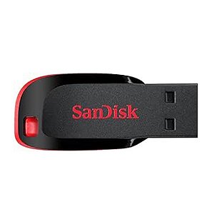 Pen Drive 16Gb Sandisk Z50 Cruzer Blade - SDCZ50-016G-B35