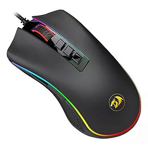 Mouse Gamer Cobra RGB Redragon M711 V2 Preto