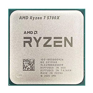 Processador AMD AM4 Ryzen 7 5700G 3.8GHz (Max Turbo 4.6GHz) 16MB BOX - 100-100000263