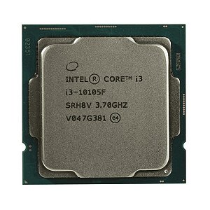 Processador Intel Core i3-10105F LGA1200 3.70Ghz (4.40Ghz) 6M 10ªG - BX8070110105F