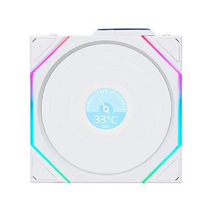 Fan Gamer Lian Li Uni Fan TL Wireless LCD 120 ARGB Branco